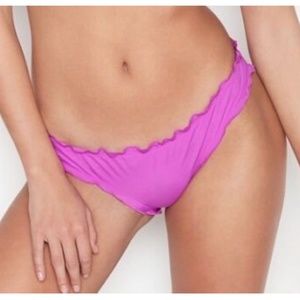 NO OFFERS FIRM PRICE Victoria's Secret Capri Ruffle Cheeky Swim Bikini Bottom
